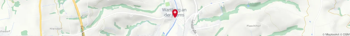 Kartendarstellung des Standorts für Kräuterapotheke Wartberg in 4552 Wartberg an der Krems